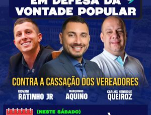 Ato em São João de Meriti Reúne População em Defesa da Democracia e da Vontade Popular