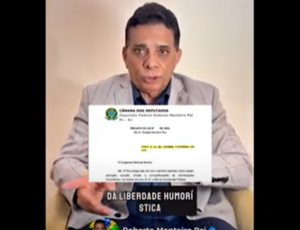 Rir é Crime? Projeto de Lei de Roberto Monteiro Pai livra Léo Lins da prisão e garante imunidade dos humoristas