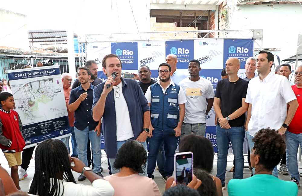Prefeitura do Rio dá início às obras do Morar Carioca no Morro do Queto, em Sampaio