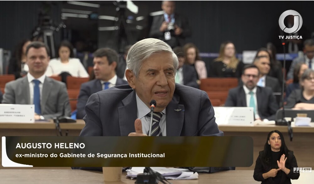 Veja a íntegra do interrogatório do ex-ministro do GSI, Augusto Heleno na AP 2668