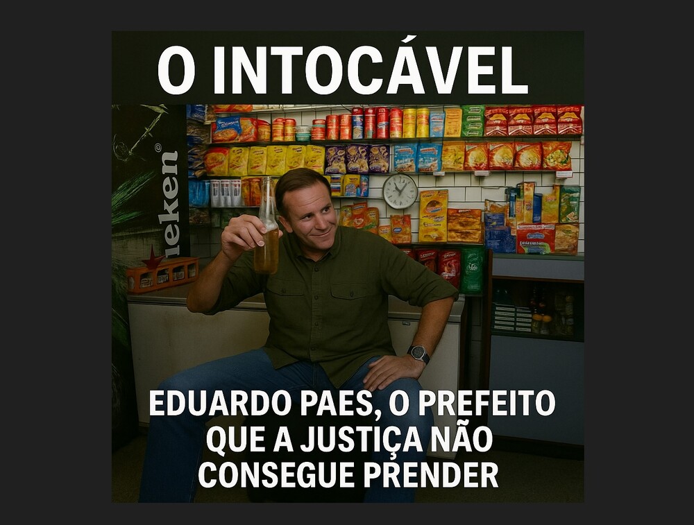 O INTOCÁVEL: Eduardo Paes, o Prefeito que a Justiça não consegue prender