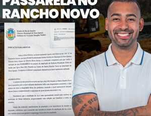 Douglas Nadaes protocola na CMNI passarela e pontos de ônibus seguros na Dutra para ligar Rancho Novo ao Centro de Nova Iguaçu