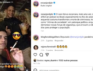 Deputado Renan Jordy apresenta outra versão sobre morte de Herus em festa junina