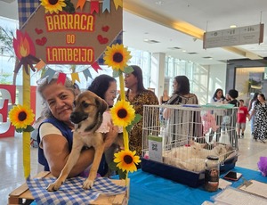 Feira de adoção de animais com tema de festa junina conquista público em Nova Iguaçu