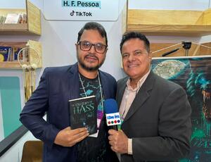 Heliel Ferraz revela na Bienal 2025 os bastidores sobrenaturais que inspiraram a saga Diário de HASS