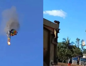 Queda de balão com 21 pessoas a bordo deixa 8 mortos