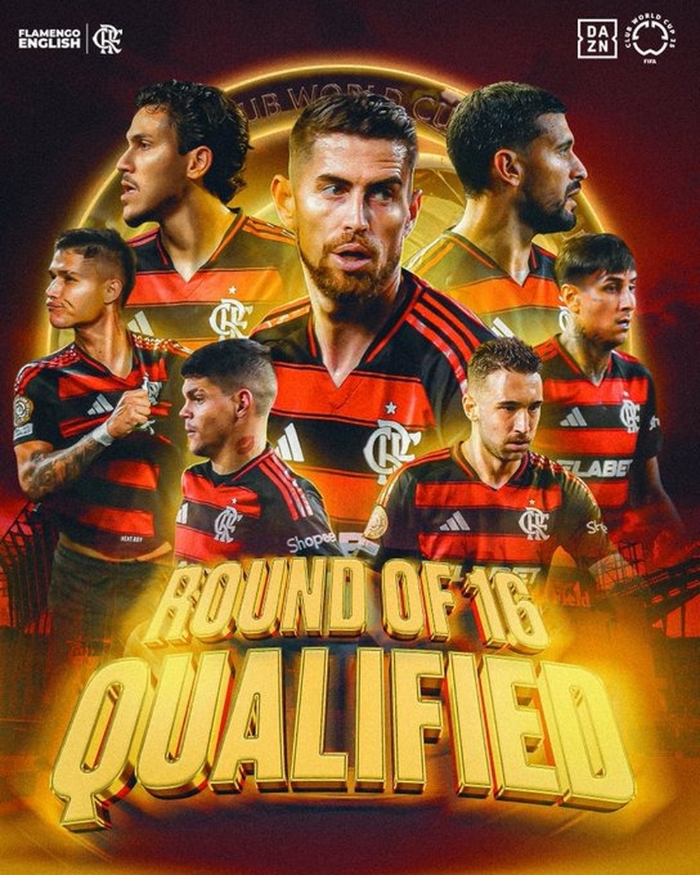 Flamengo conhece data, horário e local das oitavas de final do Mundial; veja possíveis adversários