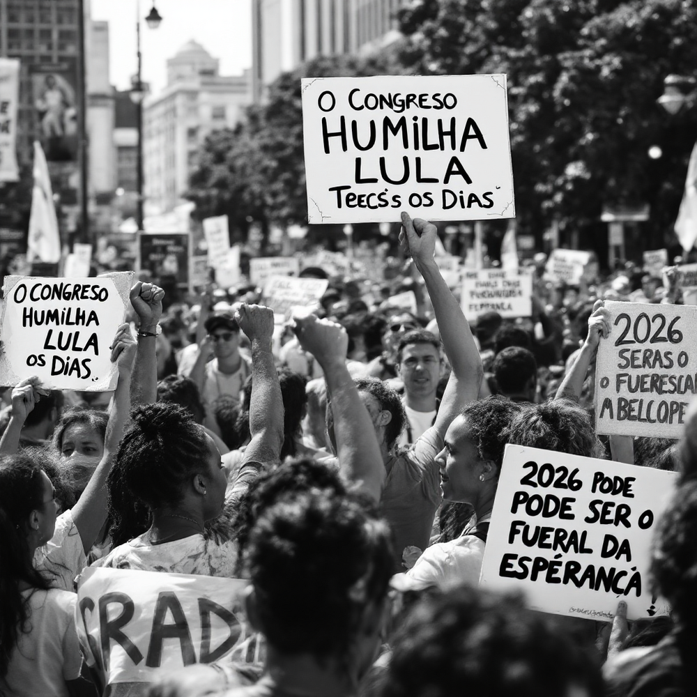 O Congresso humilha Lula todos os dias. e 2026 pode ser o funeral da Esperança