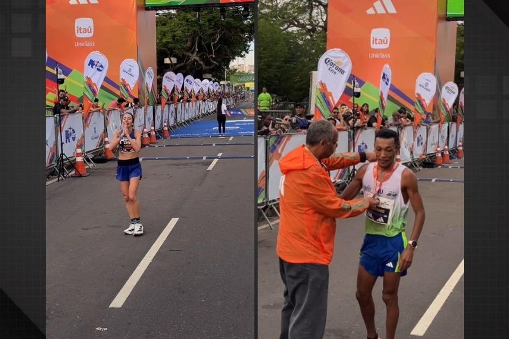 Brasileiros conquistam pódio de 2º e 3 º lugar na Maratona do Rio