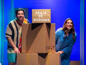 Detalhes de Nós Dois, neste sábado e domingo, no Teatro Multiplan