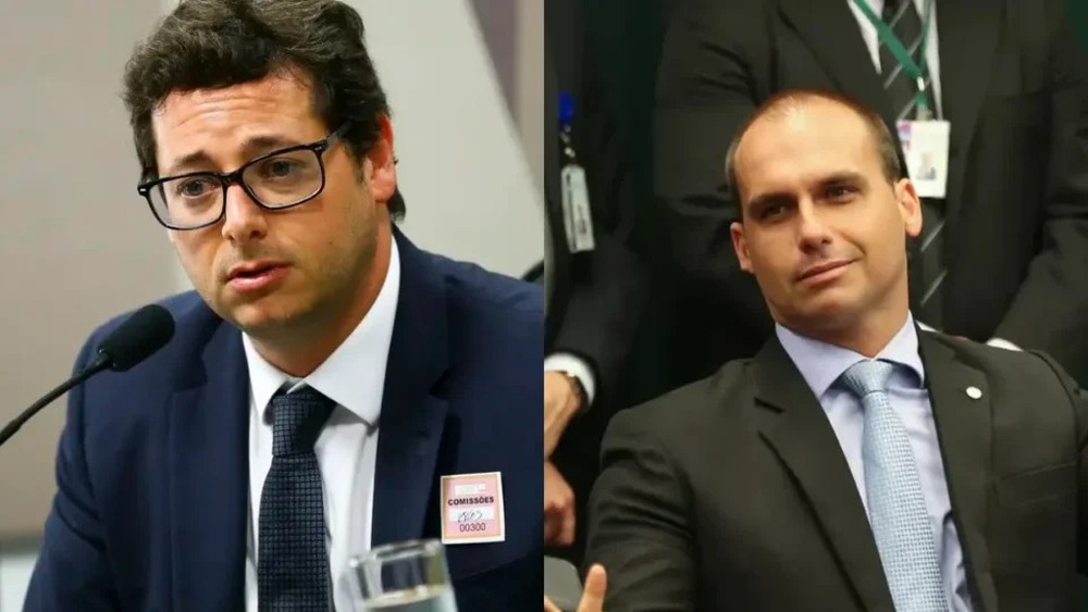 Eduardo Bolsonaro diz que saída de Wajngarten do PL, após críticas a Michelle, foi ‘no mínimo confusa’