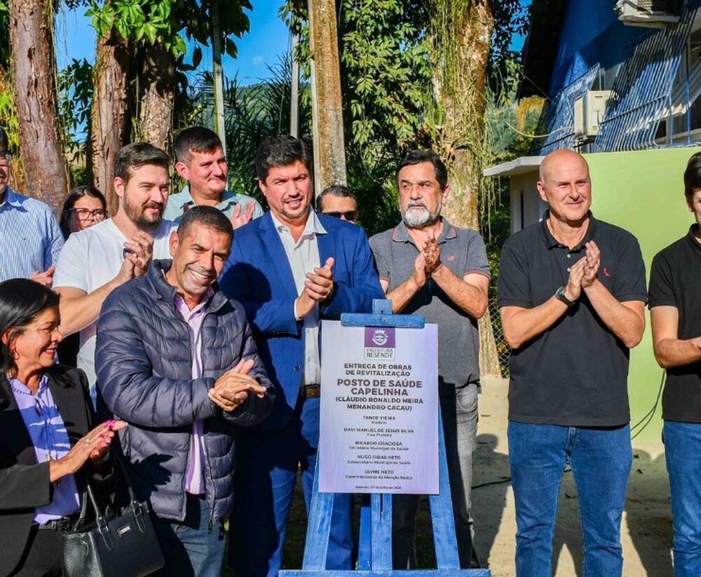 Tande Vieira entrega obras de revitalização do Posto de Saúde da Capelinha