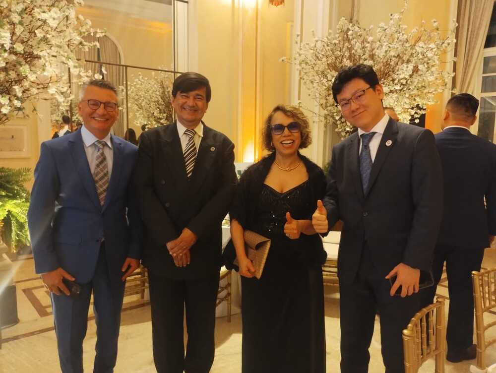 Jantar de cúpula do brics no copacabana palace