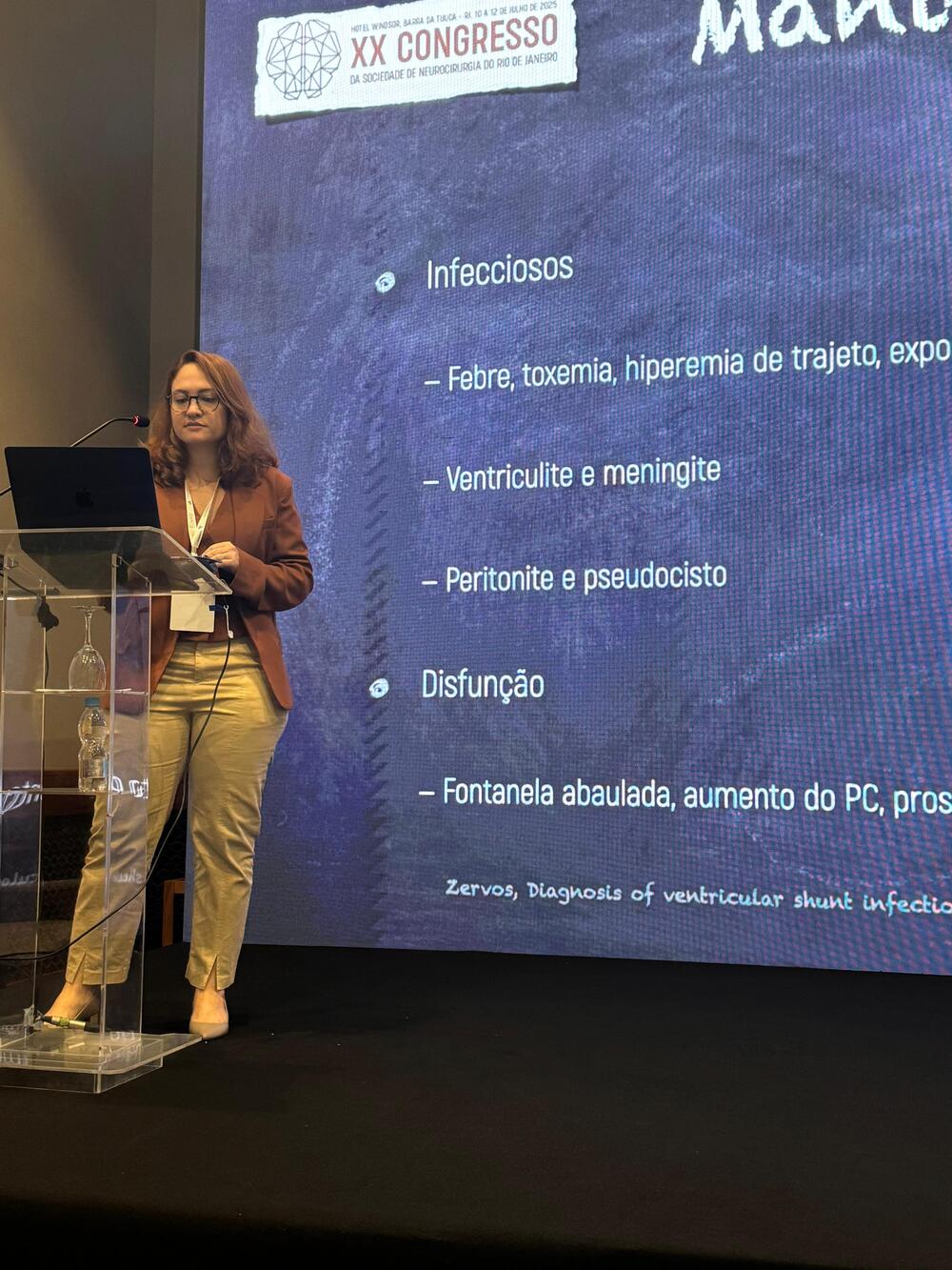 Neurocirurgiã pediátrica participa do 20° Congresso da Sociedade de Neurocirurgia do Rio de Janeiro