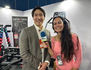 Felipe Yin, da Astratech, revoluciona Rio Sport Show com escada simuladora que queima mais calorias em 10 minutos que esteira em 30