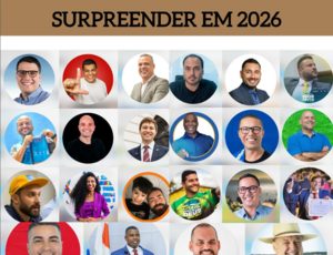 Mais de 20 nomes desconhecidos do grande público ganham força nos bastidores e projetam candidaturas estaduais e federais