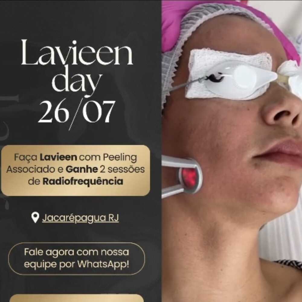 Faccia Armonica Jacarepaguá promove Lavieen Day exclusivo em 26 de julho: sua chance de ter a pele de porcelana