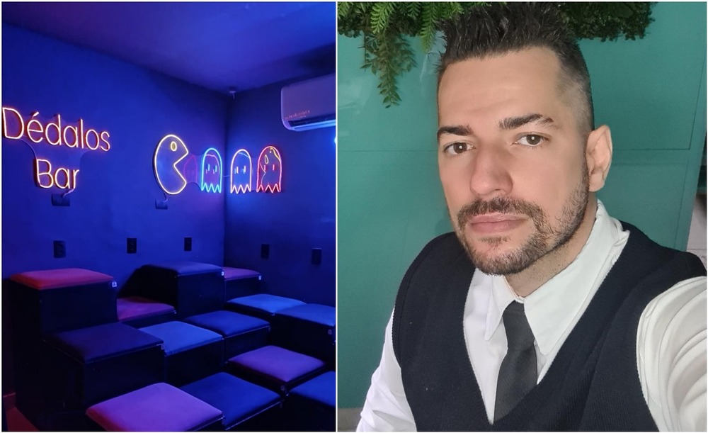Fundador do Dédalos Bar, Nando Dias, banca terapia e ainda premia funcionários que cuidam da saúde mental