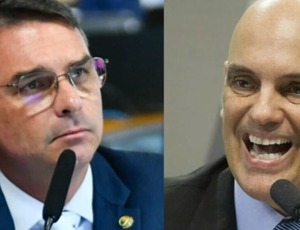 Flavio Bolsonaro formaliza pedido de impeachment de Moraes no Senado