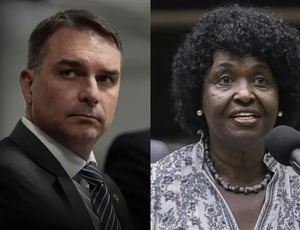 Pesquisa revela disputa explosiva entre Flávio Bolsonaro e Benedita da Silva pelo Senado do Rio