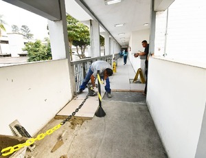 Hospital Geral de Nova Iguaçu segue passando por obras em sua infraestrutura
