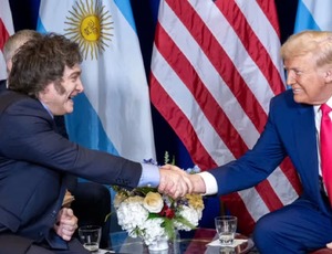 Milei negocia acordo para argentinos entrarem nos EUA sem visto