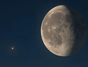 Marte se alinha com a Lua nesta segunda (28); fenômeno será visível a olho nu