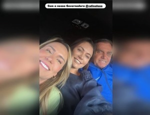 Com Bolsonaro, Michelle declara apoio a Celina: 'Nossa governadora'