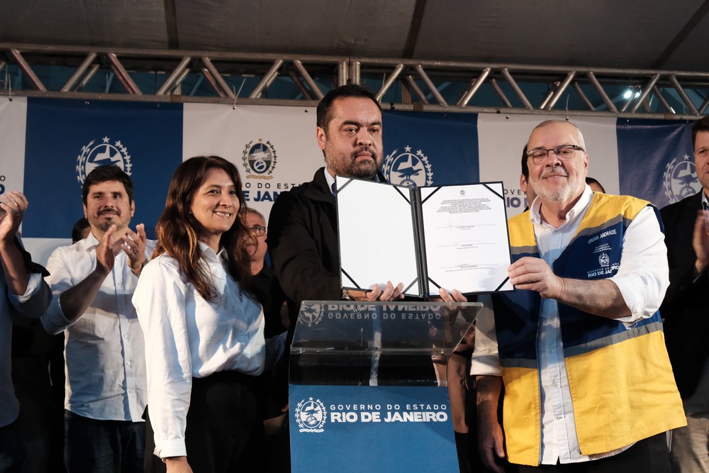 Castro anuncia investimento de R$ 19 milhões em infraestrutura para Barra do Piraí