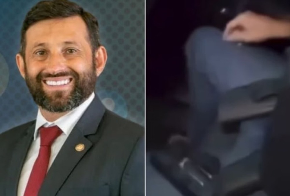 Giovani Ratinho se defende após vídeo em que aparece com pistolas: ‘tenho porte de arma’