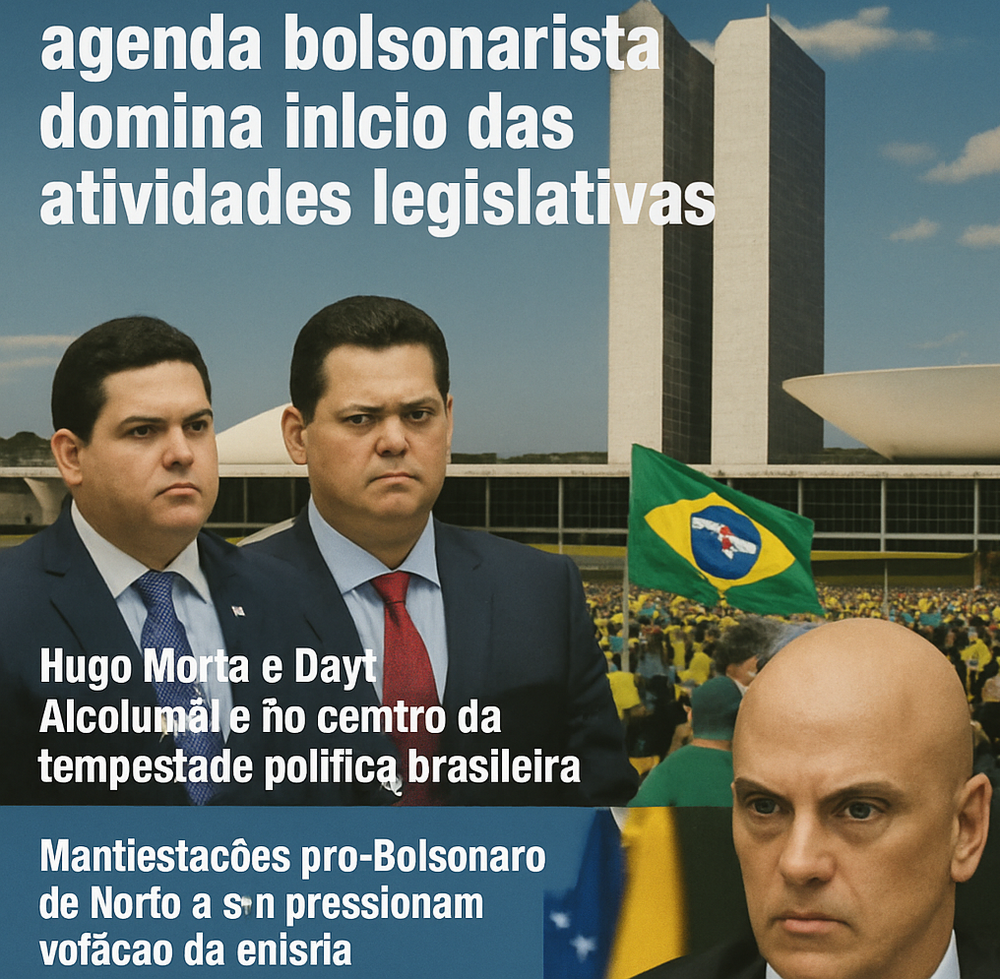 Congresso Nacional sob pressão: agenda bolsonarista domina início das atividades legislativas