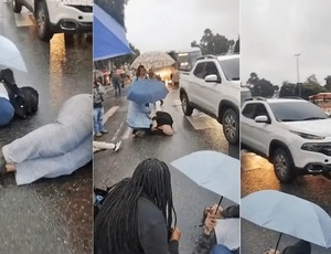Sete pessoas são atropeladas na Avenida Presidente Vargas