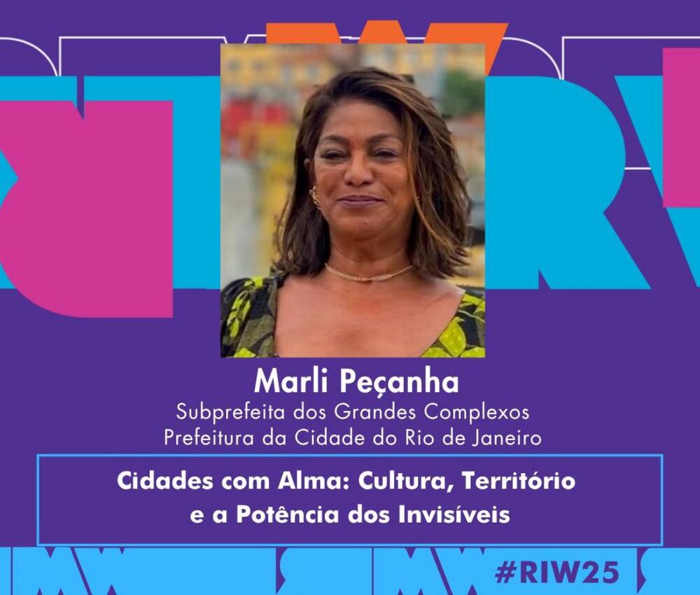 Comunidades no centro da inovação: Marlí Peçanha leva a voz e o cuidado com os territórios populares ao Rio Innovation Week