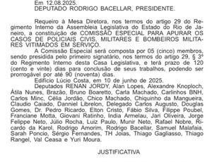 Nova comissão da Alerj quer apurar casos de profissionais das forças de segurança vitimados em serviços