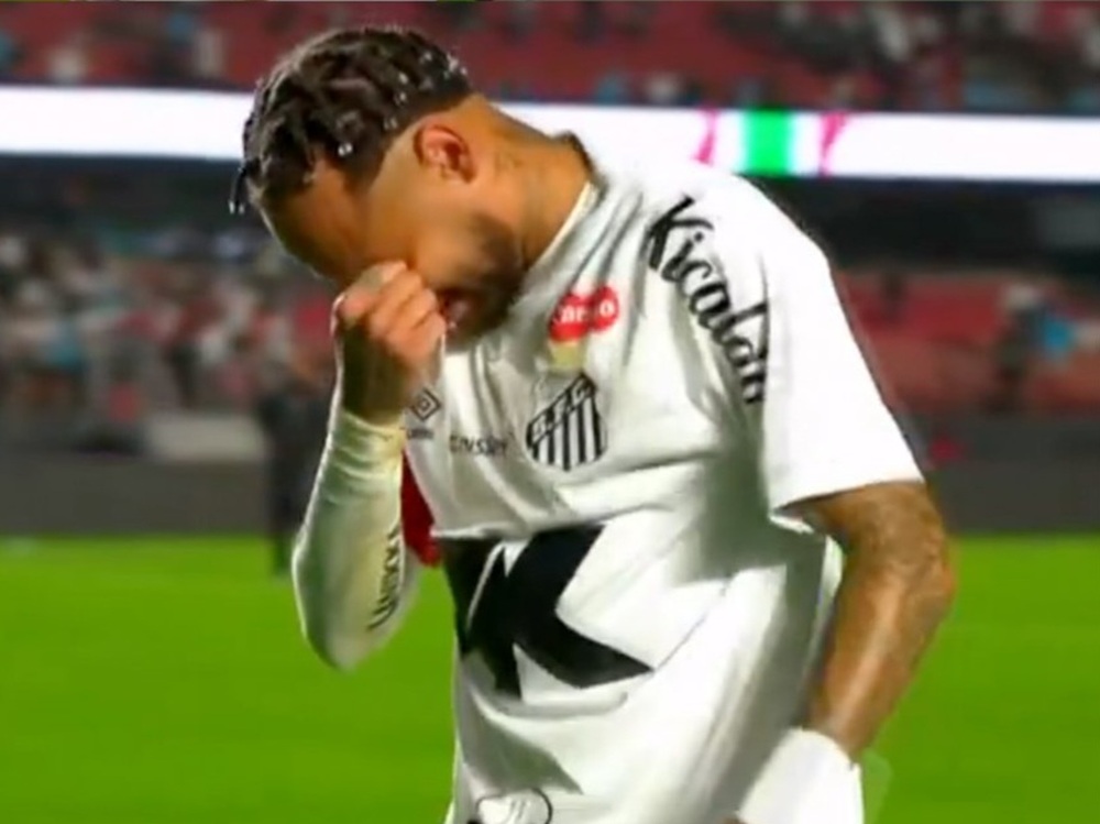 Neymar em lágrimas, Santos em crise: mundo reage à goleada impiedosa do Vasco