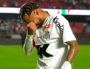 Neymar em lágrimas, Santos em crise: mundo reage à goleada impiedosa do Vasco
