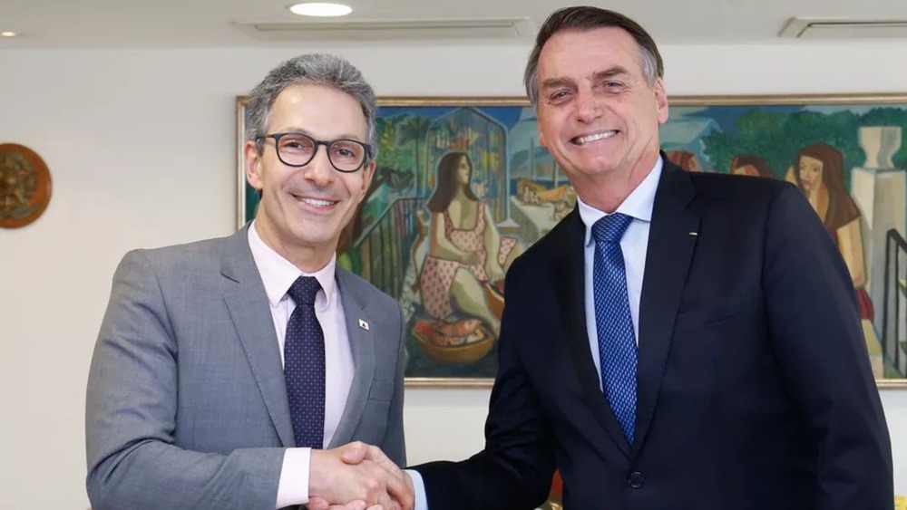 Zema visitou Bolsonaro antes do lançamento da pré-candidatura. Conheça a resposta do ex-presidente