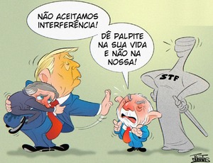 75% dos Brasileiros Rejeitam Tarifa de Trump; 61% dos Americanos Também Não Aprova