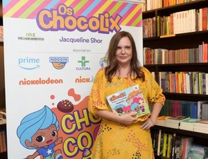 Jacqueline Shor promove lançamento do livro “Os Chocolix No Reino dos Monstros” na Livraria da Vila