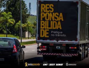 Maio Amarelo contra a epidemia do trânsito 