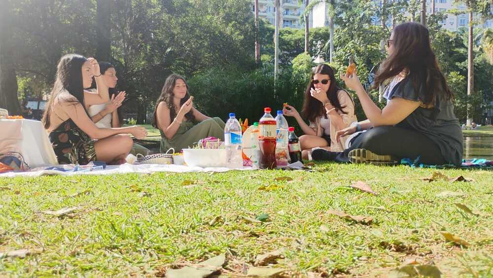 Piquenique nos jardins do Palácio celebrou os 19 anos — a primavera de Sarah