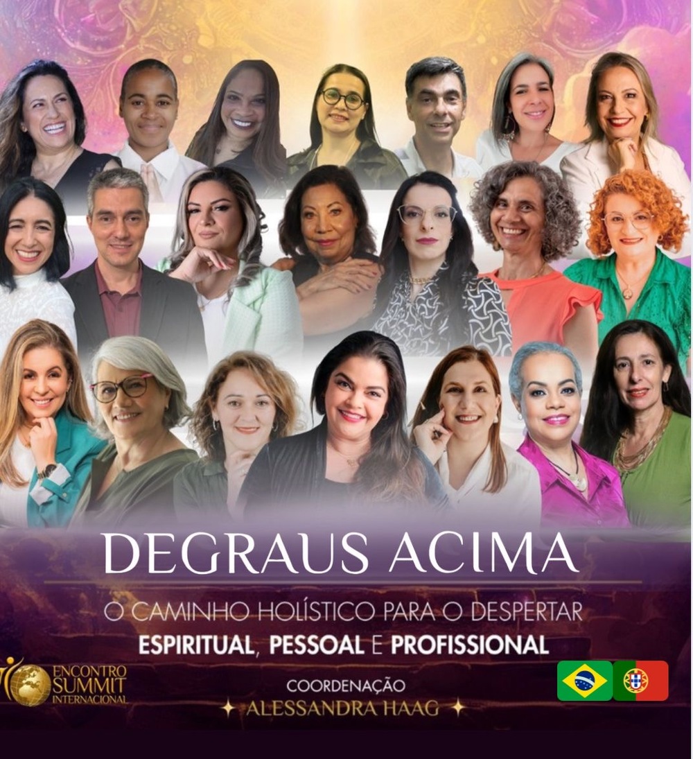 Livro “Degraus Acima” conecta Brasil e Portugal com relatos transformadores sobre espiritualidade, superação e pertencimento