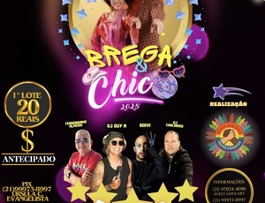 Itaipuaçu recebe a “Noite Brega & Chic 2025” com grandes atrações musicais