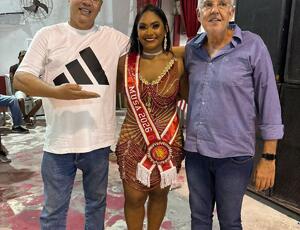 Leyla Barros é apresentada musa da Estácio de Sá: “Um bom filho a casa retorna”