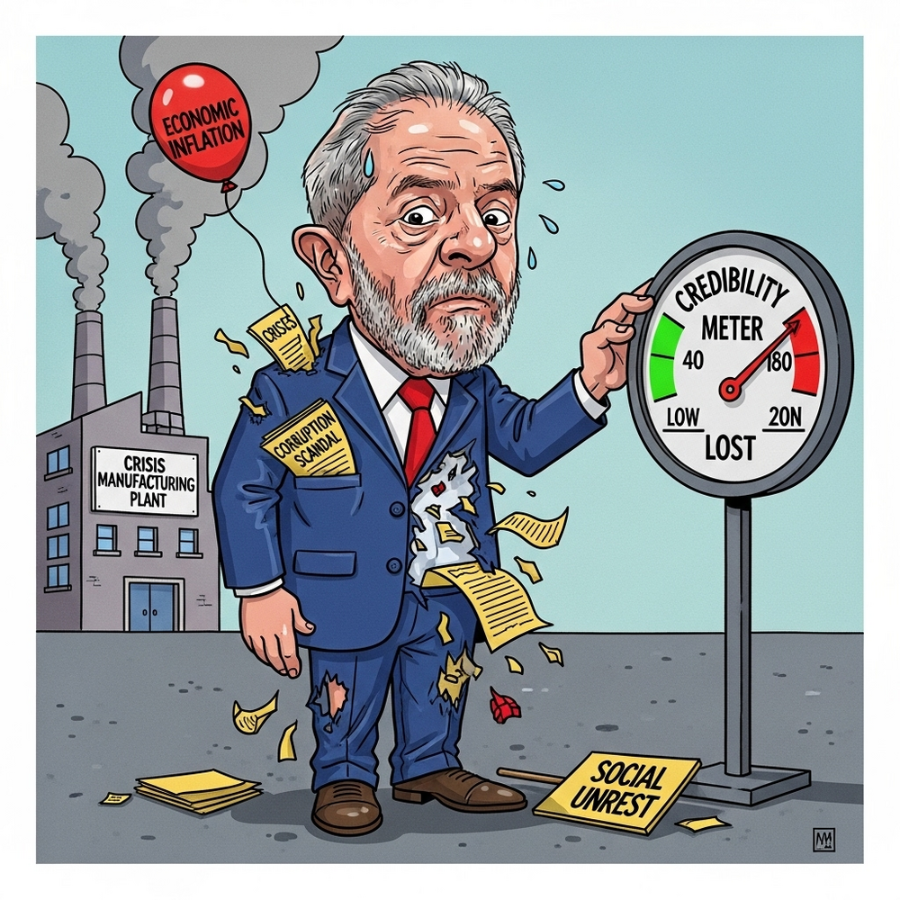Lula: Um Governo que Fabrica Crises e Perde Credibilidade