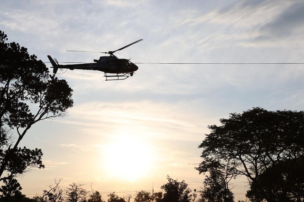 PGJ acompanha vistoria aérea contra o tráfico de drogas e armas na fronteira Brasil-Paraguai