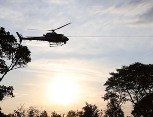 PGJ acompanha vistoria aérea contra o tráfico de drogas e armas na fronteira Brasil-Paraguai