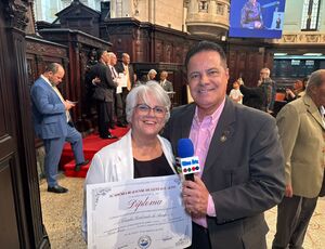 Médica Dra. Cláudia Araújo é homenageada pela AILA e assume cadeira de Glória Maria na ALERJ