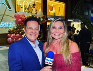 Virgínia Marques aprova conceito pioneiro da AZVDO Estilo na inauguração, 'espaço que reúne tudo num lugar só na Barra da Tijuca'