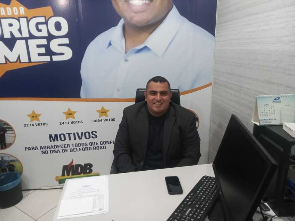 Rodrigo Gomes: 4º mandato no Legislativo e a missão de manter viva a Inocentes de Belford Roxo